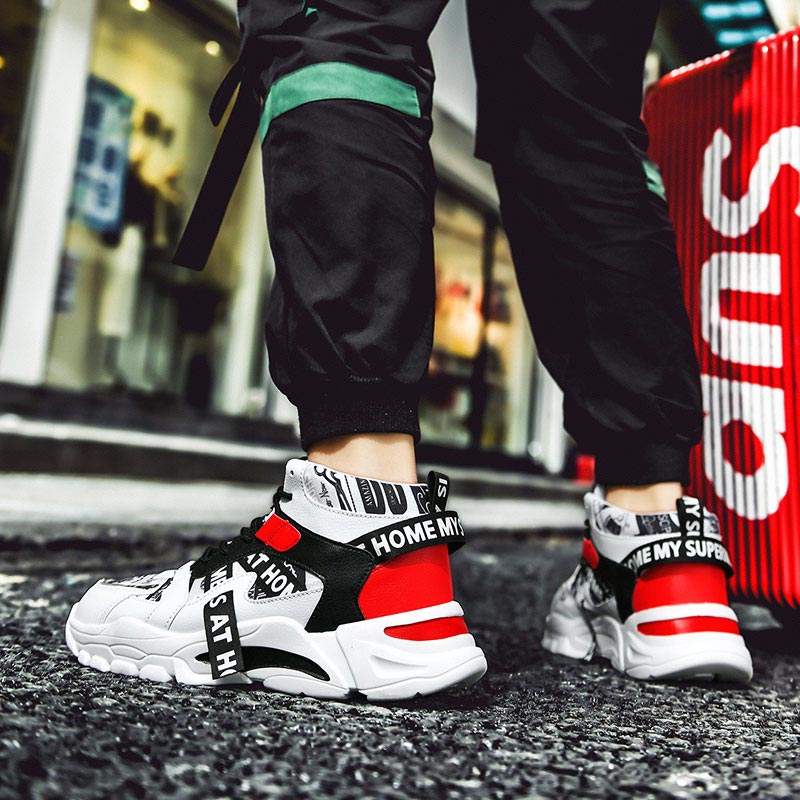 Grote Maat Hoge Top Chunky Man - Japanese Lifestyle Brands recensie en prijs